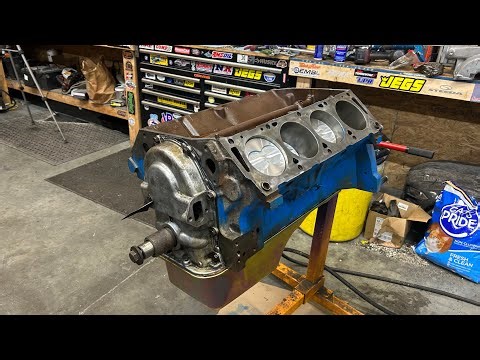 Rebuilding a 352 ford engine and some things around the shop.