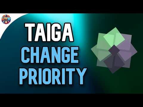 How to Change Task Priority in Taiga