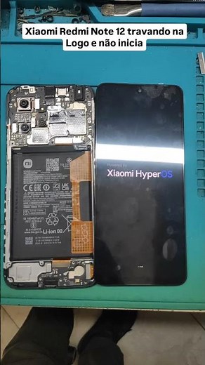 Xiaomi Redmi Note 12 stuck on logo - how to fix it. Part One