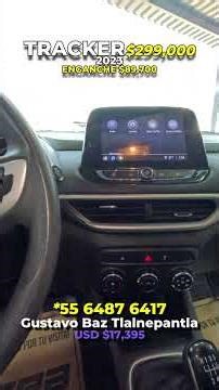 CHEVROLET TRACKER 2023, de contado a tratar o desde el 30% de enganche #chevrolet #tracker #vseccion