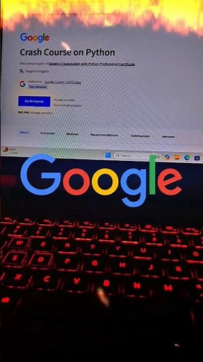 FREE Python Course with Certificate | Python Full Course by Google #python #pythonprogramming