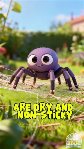 Why Don’t Spiders Stick to Their Own Webs? 🕷️