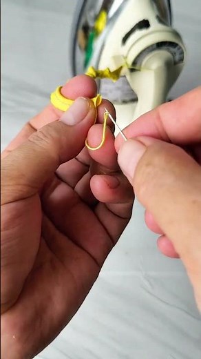 The Correct Way to Turn Fabric Tubes Easily #sewing #sewingtips #sewinghacks