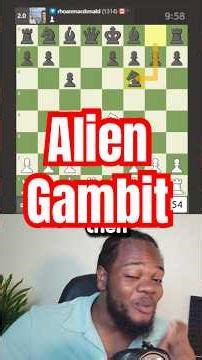 Alien Gambit #chess #chesscom #chesstips