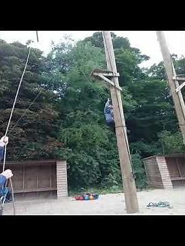 Trapeze activity at PGL Liddington