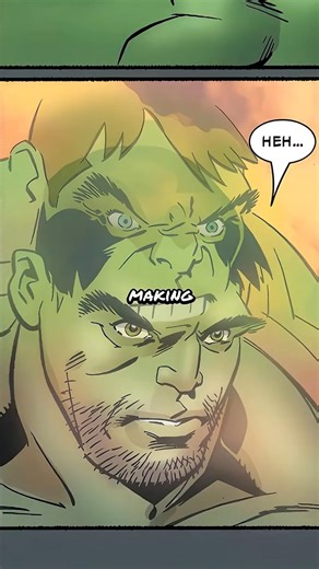 Spidey defeats Hulk with a joke...