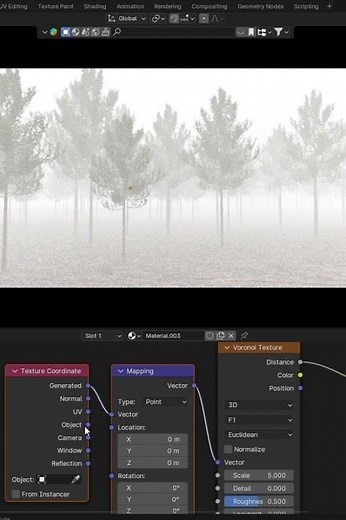 Tips to create mist in Blender under one minute #blendertutorial#blender#blender3dmodel,#3d#gscatter