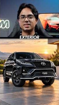2026 Toyota Fortuner Leader Edition Launched at ₹36.51 Lakh | New Features & Price😍 #fortuner