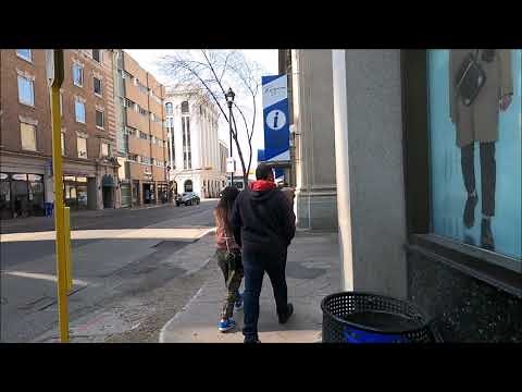 Walking in Regina Downtown, Saskatchewan