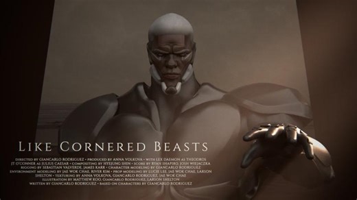LIKE CORNERED BEASTS | 3D Animated Sci-Fi Short Film | Teaser Trailer | Giancarlo Rodriguez
