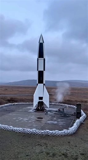 The terrifying power of the V-2 rocket the first man-made object to reach space#history #shorts #ai