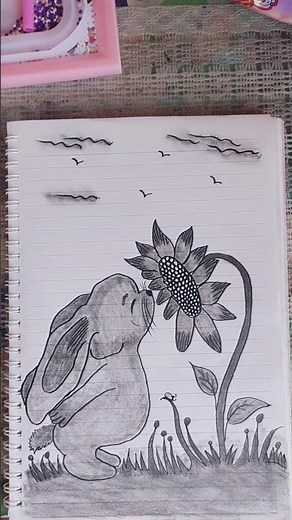 How to Draw a Cute Rabbit 🐇💖 Easy Drawing Tutorial for Beginners ✏️