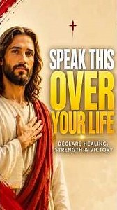 3 Declarations to Speak Over Your Life Every Day #prayer #god #faith #jesus #shorts