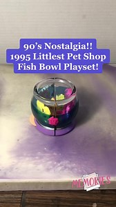 The 90’s LPS Fish Bowl 🐠 #nostalgia #pretendplay #RetroToys #90skid #miniatures #childhoodmemories | CPJ Collectibles