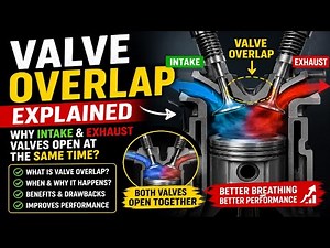 Valve Overlap Explained: Why Intake and Exhaust Valves Open at the Same Time