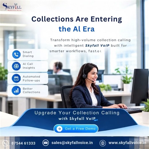AI-Powered Collection Calling with Skyfall VoIP | Smarter & Faster Calling