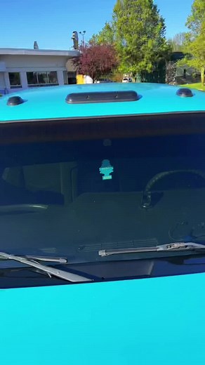 Ignore then harness on the dash, headliner was getting a star light😅#10MillionAdoptions #FindYourEdge #fyp #foryoupage #cateyechevy #tropicalturquoise #heavyflake #yukon #btr #toxicoffroadwheels #wideboy #trucktok