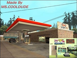 Esso Petrol Pump Mod file