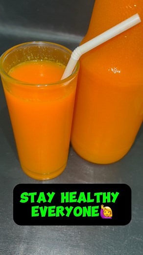 How to make fresh carrot juice with mango. quick and easy way to prepare. #drinks #healthylife #foodblogger #healthylifestyle #juice | Deborah’s Easy Recipe