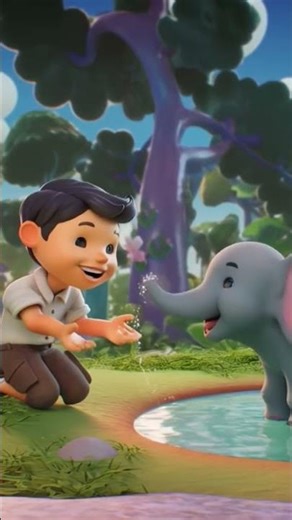 हाथी राजा कहां चले 🤔#viral