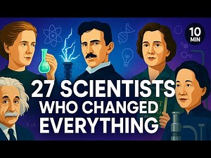 27 Famous Scientists in 10 Minutes: From Curie & Tesla to the Hidden Heroes Who Changed Everything