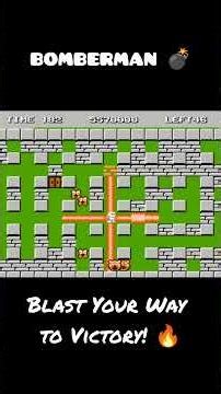 Bomberman NES 💣🔥 | Stage 50 Final Challenge! #shorts