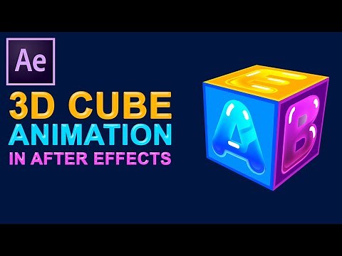 Adobe After Effects Tutorial: How to make 3D Cube Animation