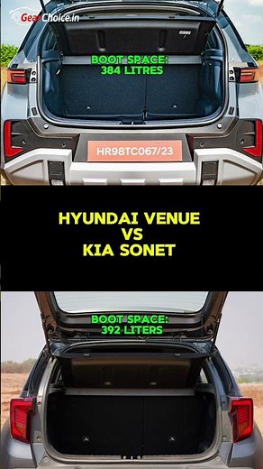 Hyundai Venue vs Kia Sonet 🔥 | Price & Features Comparison | Best Compact SUV?