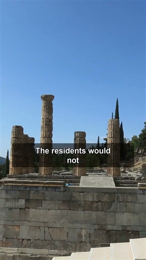 The Village That Refused to Leave Delphi #Shorts