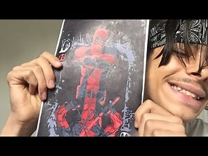 Dessin deadpool double face (drawing)