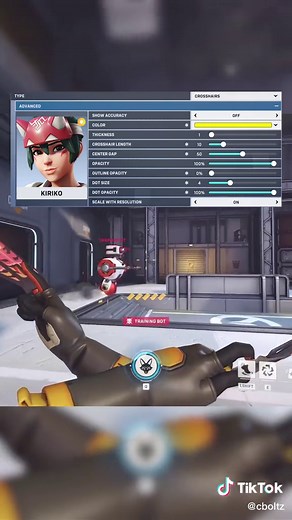 Best Crosshair for Kiriko in Overwatch 2 (Settings & Reticle)