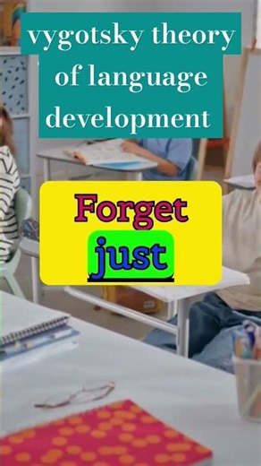 vygotsky theory of language development #psychologyshorts