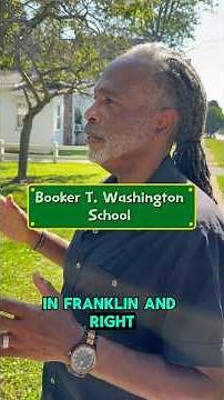 Booker T. Washington School in Franklin, Indiana #history #blackhistory #school #historia #historic