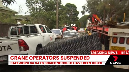 BREAKING: SafeWork SA has acted swiftly following a terrifying crane accident at Hackney. 7NEWS Adelaide at 6pm | www.7NEWS.com.au #Hackney #Magill #7NEWS | 7NEWS Adelaide