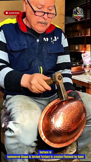 Copper Hammering Tool – Handmade Metal Shaping & Textured Finishing #industrialtools