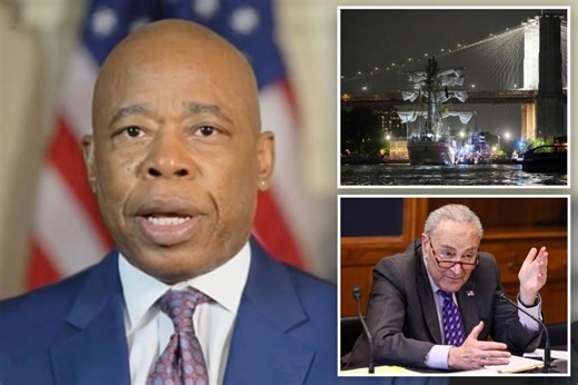 Adams denies Schumer’s claim that DOGE cuts could be partly to blame for Brooklyn Bridge ship tragedy