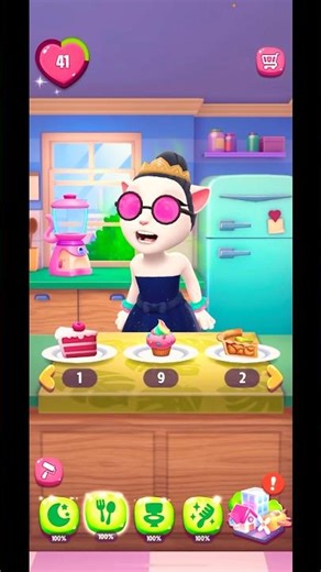 😱 why is Angela so angry 😤 #angela 🥶 #talkingangela2