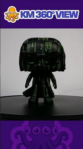 🐙 NEO — Matrix 🔄 360° SPIN | FUNKO POP - Scale VYNIL Figure Showcase