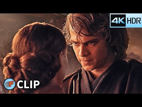 Padme's Plea - Anakin's Force Choke Scene | Star Wars Revenge of the Sith (2005) 4K HDR Movie Clip