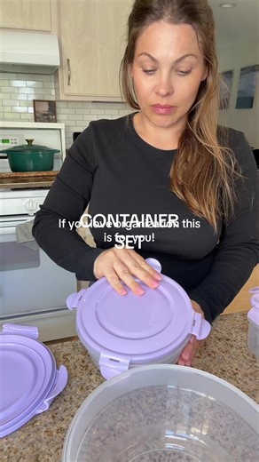 If your container cabinet is a disaster every time you open it, these nestable LocknLock containers are such a good upgrade. Everything stacks into one space so you’re not digging through a mess of lids anymore. I tagged them. #kitchenorganization #homeorganization #tiktokshopcreatorpicks #kitchenfinds