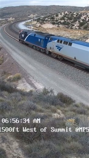 Amtrak SWC day time pass on the #cajonpasslivecam #cajonpass