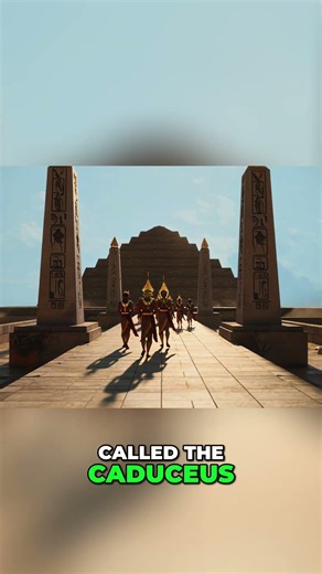 Hermes' Ancient Secrets: Caduceus, Mercury & Hidden Influence Revealed! #shorts