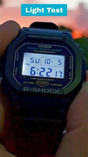 Set the Sun with G-SHOCK