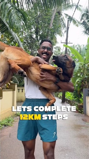 16k steps with carlos👀💀#dogs