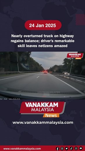 Driver's Remarkable Skill Saves Nearly Overturned Truck
