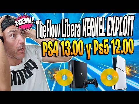 PS4 EXPLOIT 13.00 - TheFlow has just released a KERNEL EXPLOIT for PS4 13.00 and PS5 12.00