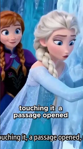 Anna & Elsa Magical Ice Glacier BedTime FairyTales #shortsfeed #ytshort #anna #elsa #frozen