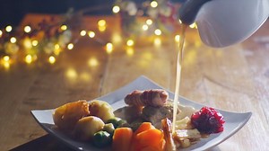 Join us in our Restaurant this Christmas and enjoy our wonderfully traditional roast turkey dinner with all the trimmings! Feast on your festive favourites this Christmas at Tong!🎄✨ Our Restaurant is open daily, with our Christmas lunch menu served from 12pm to 3pm. Click here to see the full menu ➡️ https://bit.ly/2qnZaV2 | Tong Garden Centre