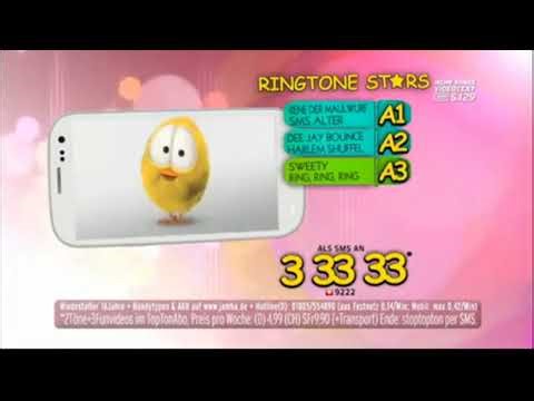 Jamba: Ringtone Stars Chart Commercial (Germany)