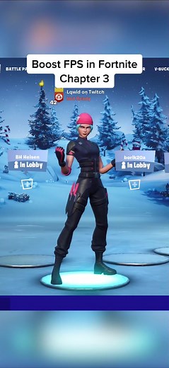 Increase FPS in Fortnite Chapter 3 with Simple PC Optimizations